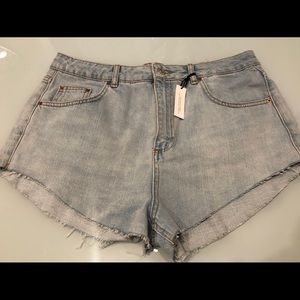 High waist super short Shorts